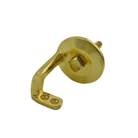 Ives Commercial Aluminum Commercial Handrail Bracket Bright Brass Finish HB159A3AL